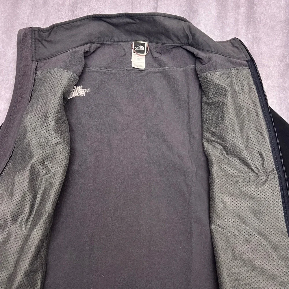 The North Face Apex Bionic Jacket Mens Large Black Good Windproof Softshell